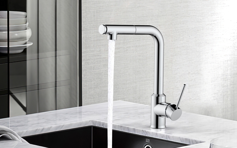 FK1312 Single Handle Pull-down Kitchen Faucet