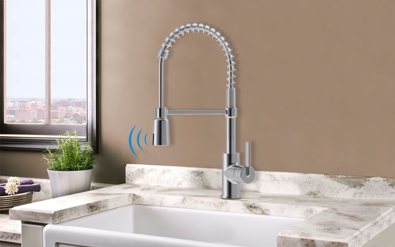 AS8802-G0 Single Handle Pull-down Kitchen Faucet